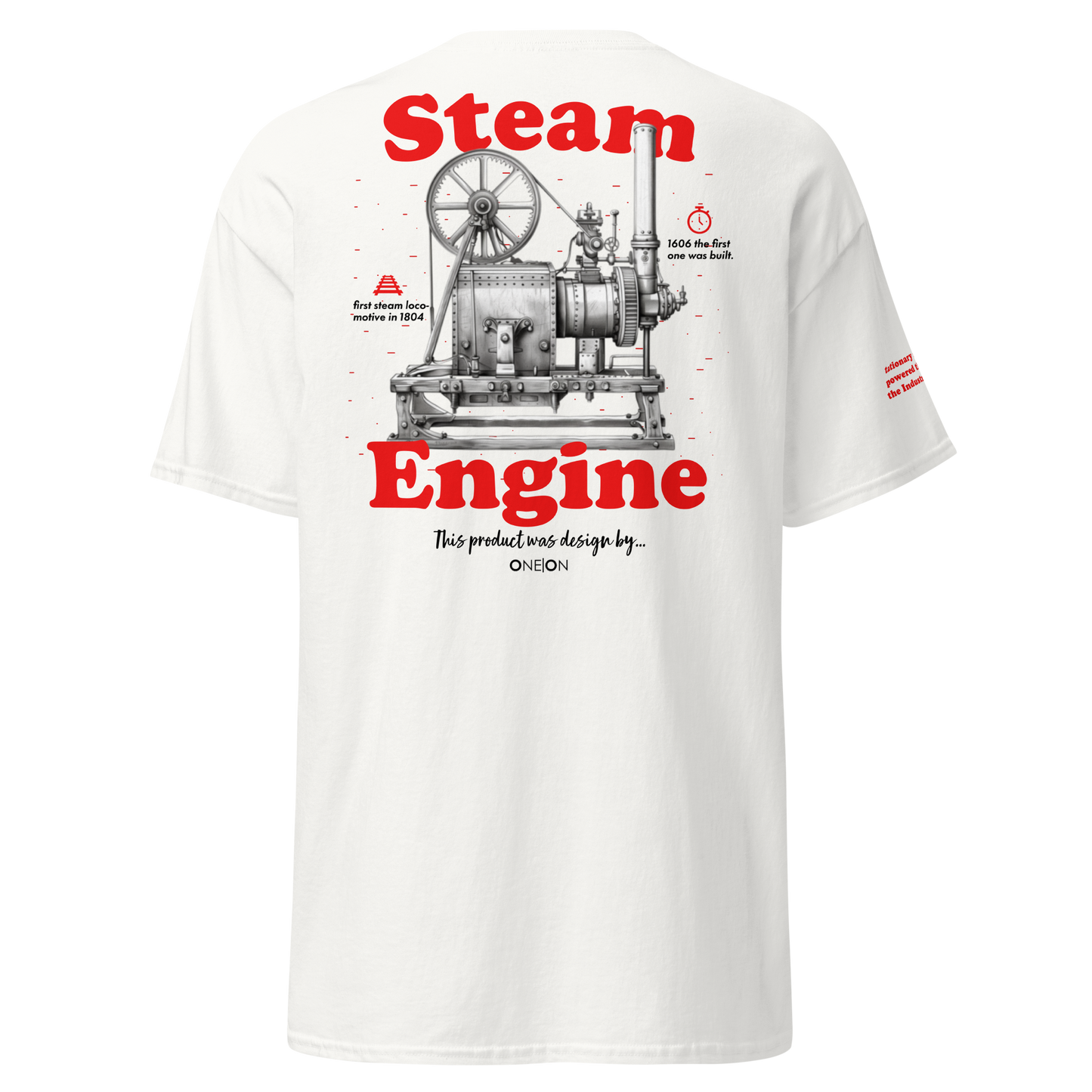 Steam Engine (Unisex T-Shirt)